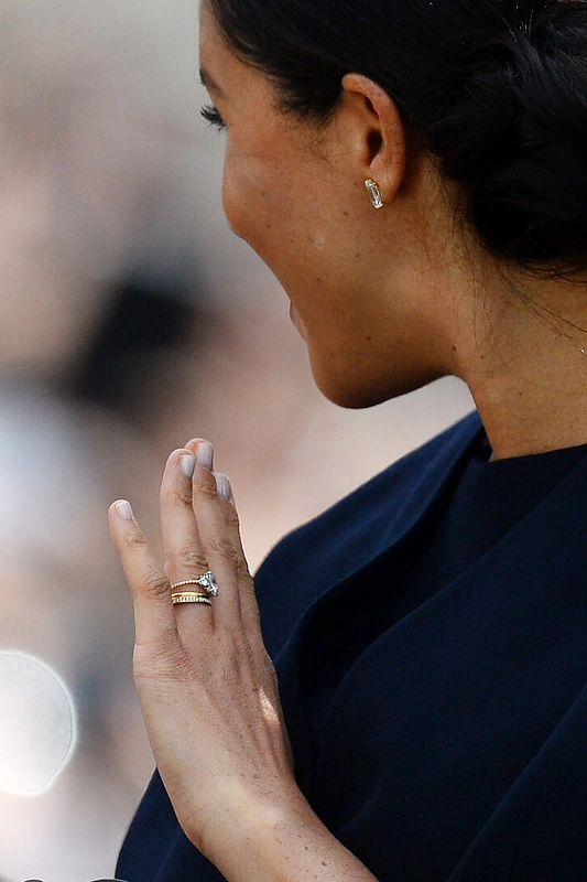Meghan Markle ranką papuošė naujas žiedas / Vida Press nuotr.