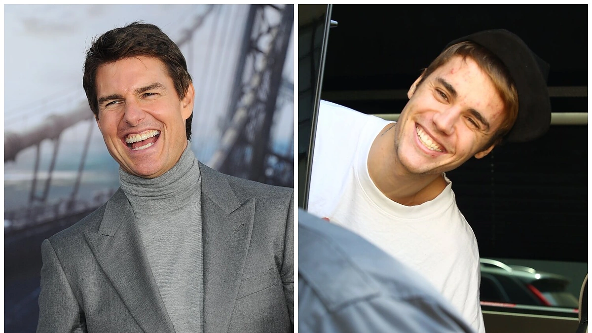 Tomas Cruise'as ir Justinas Bieberis/Vida Press nuotr.