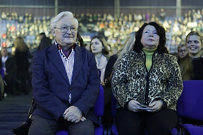 Edita Čekuolienė ir Algimantas Čekuolkis/Mindaugo Vaičiulio nuotr.