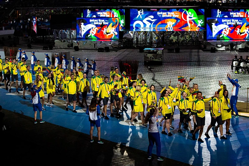 Europos žaidynių atidarymas/Kipro Štreimikio nuotr.