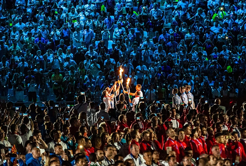 Europos žaidynių atidarymas/Kipro Štreimikio nuotr.