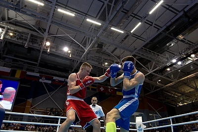 Lietuvos boksininkų sąskaitoje pergalė ir pralaimėjimas/Kipros Štreimikio nuotr.