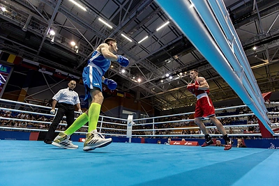 Lietuvos boksininkų sąskaitoje pergalė ir pralaimėjimas/Kipros Štreimikio nuotr.