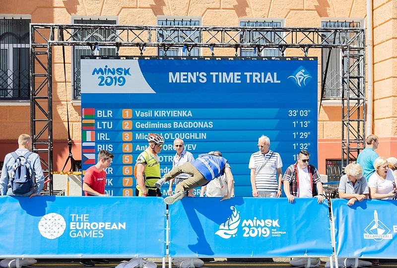 Europos žaidynių akimirka/Kipro Štreimkio/LTOK nuotr.