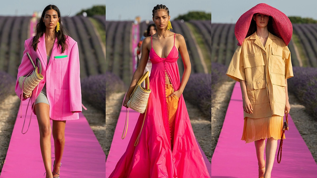 „Jacquemus“ 2020 m. pavasario/vasaros kolekcija/Vida Press nuotr.