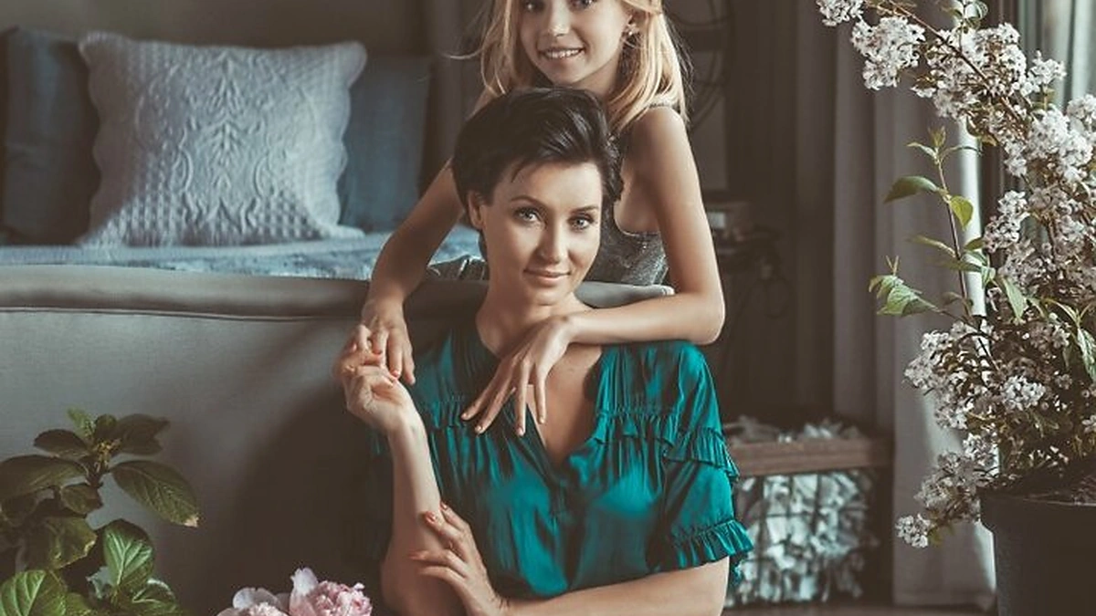 Jurgita Malakauskaitė su dukra Urte