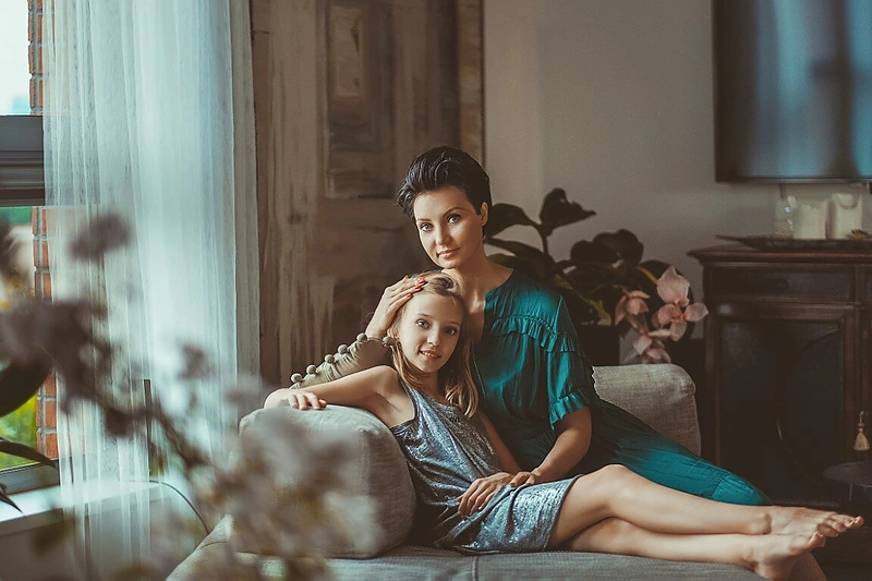 Jurgita Malakauskaitė su dukra Urte