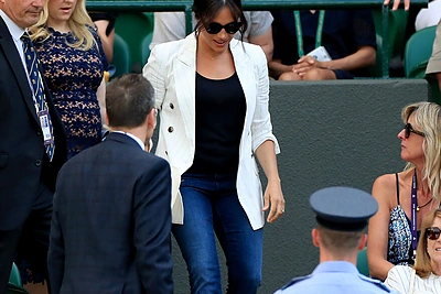 Meghan Markle Vimbldono turnyre / „Scanpix“ nuotr.