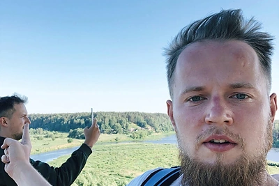 Manto Bartuševičiaus ir Manto Katlerio kelionė po Lietuvą/Asmeninio archyvo nuotr.