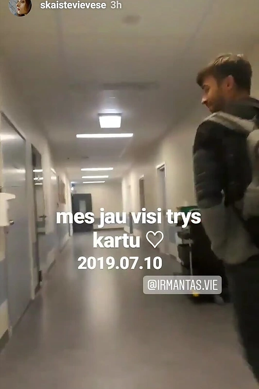 Skaiste Vievesė pasidalijo susitikimo su vaikeliu akimirka / „Instagram“ nuotr.