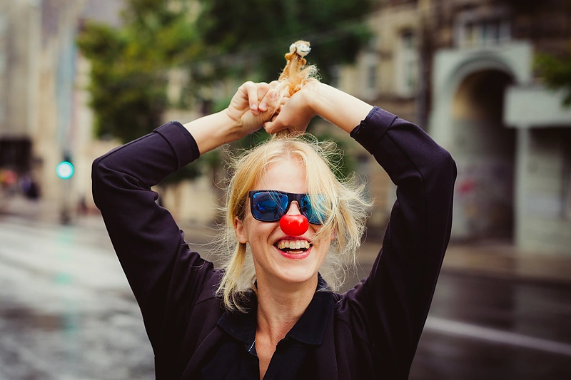 Emilija Latėnaitė tapo raudonos nosies ambasadore / Irmanto Gelūno / „Žmonės Foto“ nuotr.