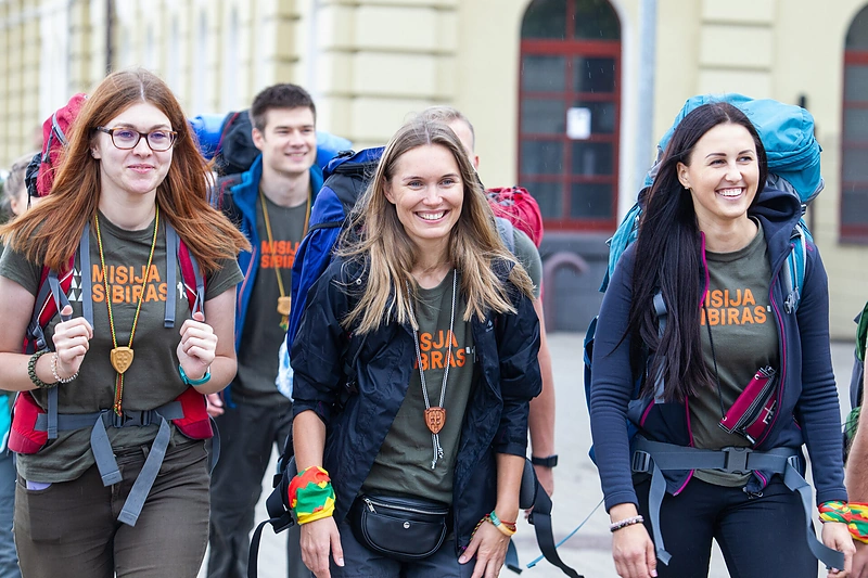 Į Kazachstaną išlydėta aštuonioliktoji „Misija Sibiras” ekspedicija/Pauliaus Peleckio/„Žmonės Foto“ nuotr.