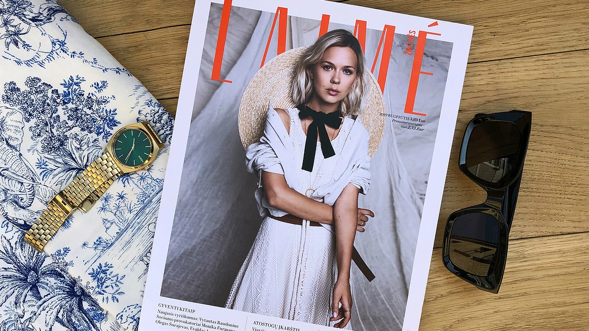 Rugpjūčio mėnesio žurnalas „Laimė“ nuotr.