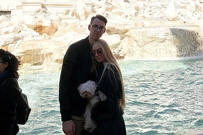 Arnoldas Kulboka ir Gitana Paulauskaitė/Soc. tinklų nuotrauka