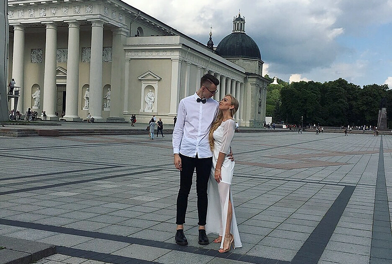 Arnoldas Kulboka ir Gitana Paulauskaitė/Soc. tinklų nuotrauka