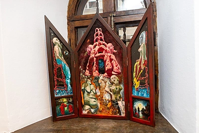 Galerijos „Autoportretas“ atidarymas/Pauliaus Peleckio/„ŽMONĖS Foto“ nuotr.