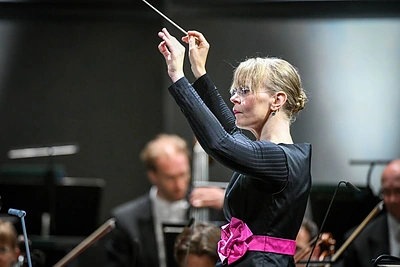 Dirigentė Suzanna Mälkki/Organizatorių nuotr.