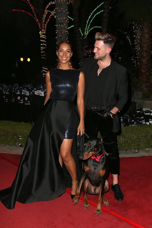 Atlikėja Leona Lewis ir choreografas Dennisas Jauchas/Vida Press nuotr.