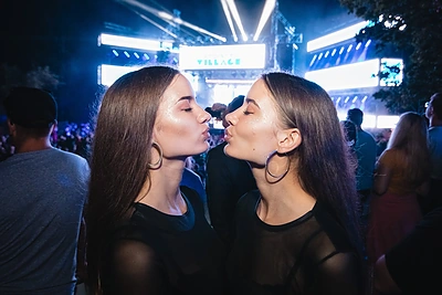 Festivalio „Betsafe Radistai Village“ akimirkos/Eitvydas Kinaičio, Luko Grušecko ir Evelinos Sabaliauskaitės nuotr.