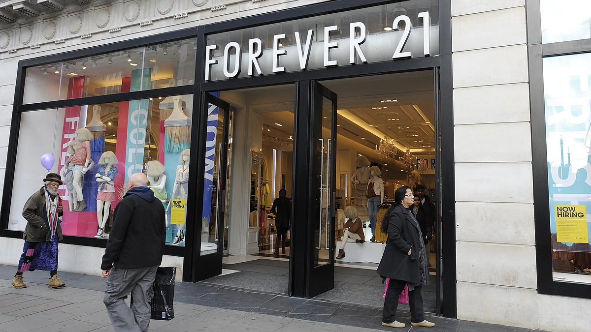 Drabužių parduotuvė „Forever 21“/Vida press nuotr.