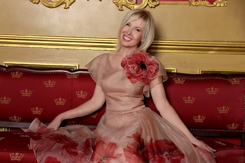 A. Bunikienės kolekcijos modelis/ Nerijaus ir Gintarės nuotr.