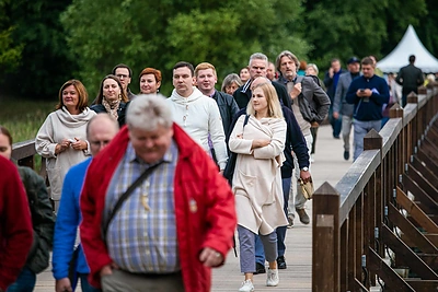 Koncerto akimirka / Arno Strumilos nuotr.