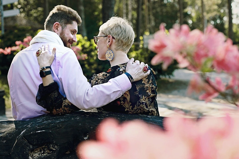 Menininkė Eglė Babilaitė ištekėjo už Skirmanto Šmidto/Birutės Bučienės nuotr.
