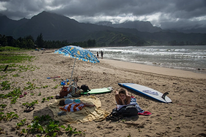 „Vandenyno artumo ir jo teikiamų malonumų tikrai pasiilgsiu“ (Kauai, Havajai)/Asmeninio archyvo nuotr.