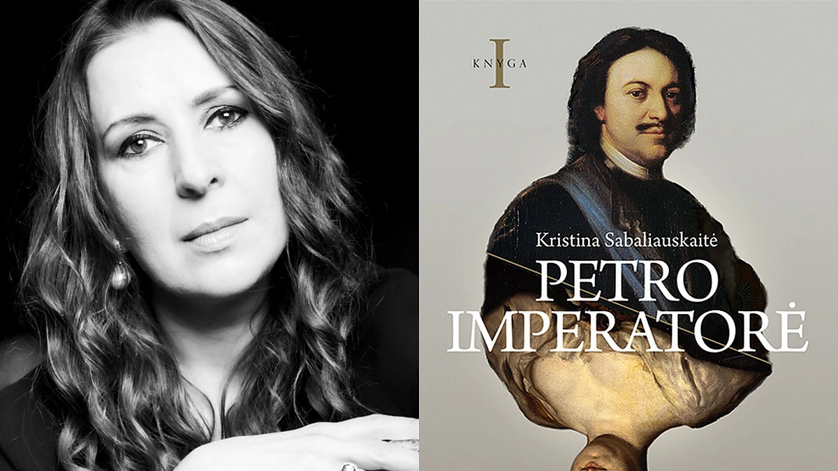 Kristinos Sabaliauskaitės romanas „Petro imperatorė“/Organizatorių nuotr.