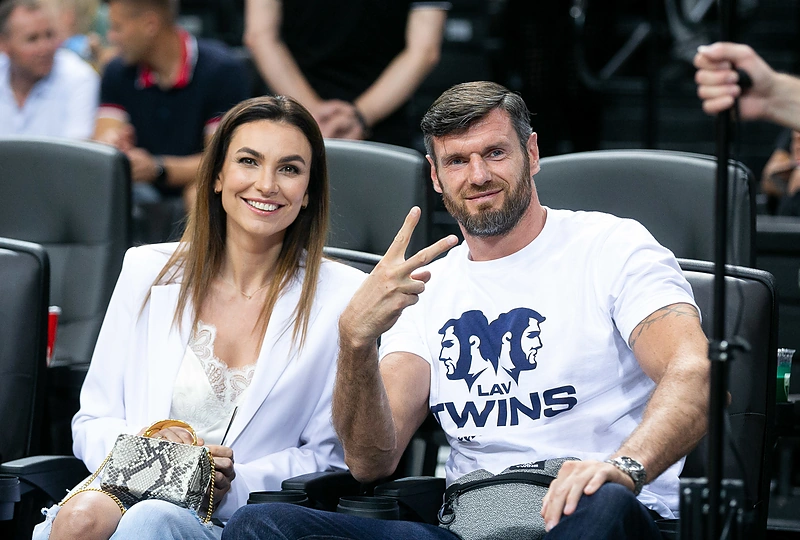 Tatjana ir Kšištofas Lavrinovičiai / Žygimanto Gedvilos / BNS nuotr.