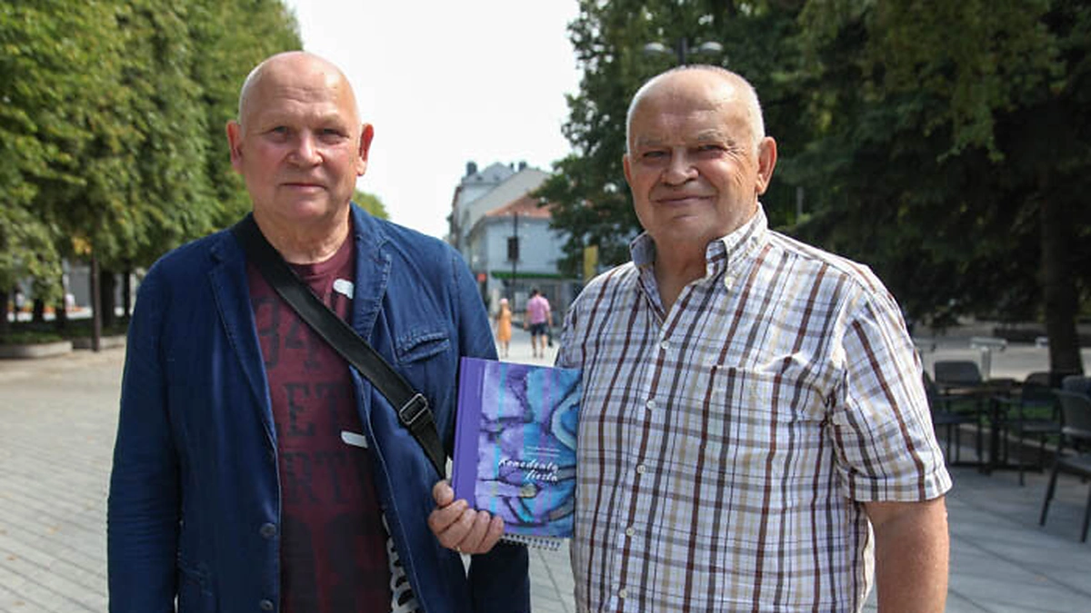 Gintaras Patackas ir Arvydas Palevičius / K. Kučinskaitės nuotr.