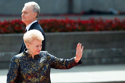 Gitanas Nausėda ir Dalia Grybauskaitė / Žygimanto Gedvilos / BNS nuotr.