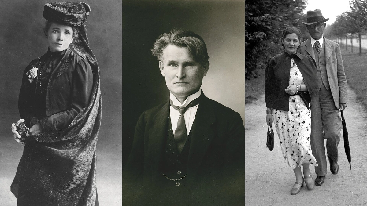 Lietuvos prezidentas Kazys Grinius sukūrė dvi šeimas/Lietuvos valstybės centrinio archyvo nuotr.