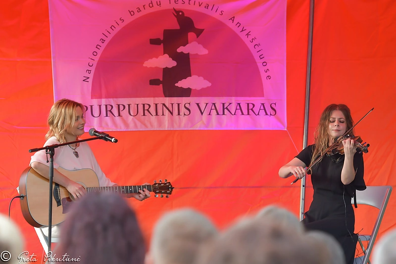 „Purpurinio vakaro“ akimirkos / G. Pikutienės ir G. Kaminsko nuotr.