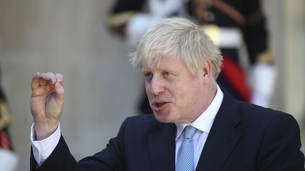 Borisas Johnsonas / „Scanpix“ nuotr.