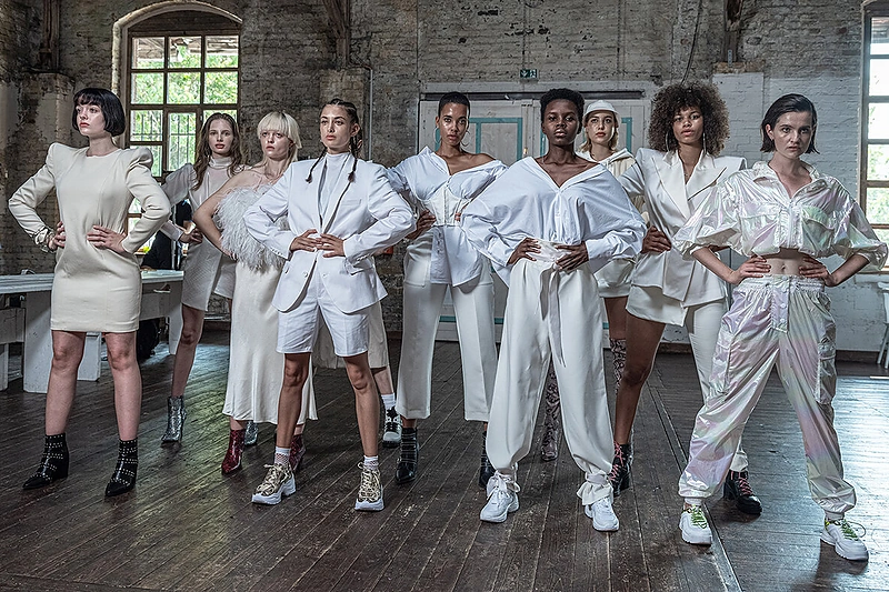 Ritos Oros vardinės batų kolekcijos pristatymas Berlyne/Organizatorių nuotr.