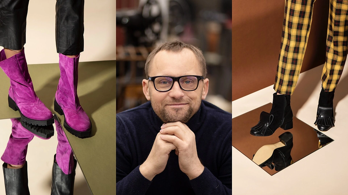 Paskutinė Žano Maslausko avalynės kolekcija „Miestai“/Organizatorių nuotr.