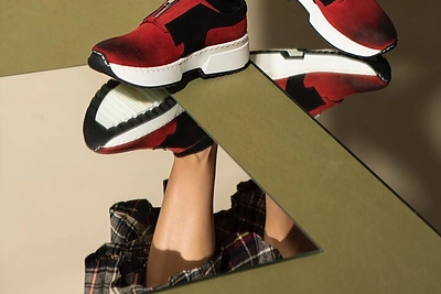 Paskutinė Žano Maslausko avalynės kolekcija „Miestai“/Organizatorių nuotr.