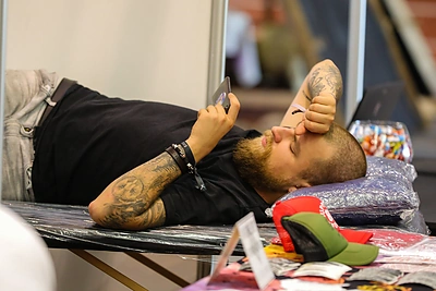 Kaune prasidėjo tatuiruočių meistrų suvažiavimas/Teodoro Biliūno/„Žmonės Foto“ nuotr.