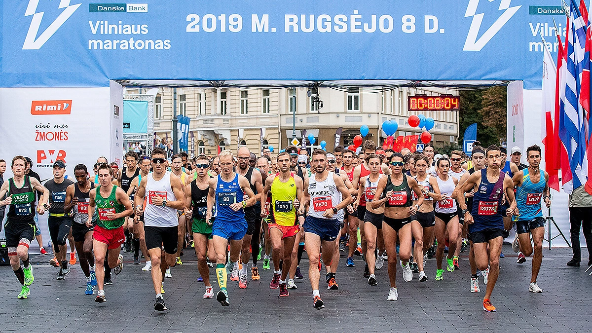 „Danske Bank Vilniaus maratonas“/ Augusto Didžgalvio nuotr.