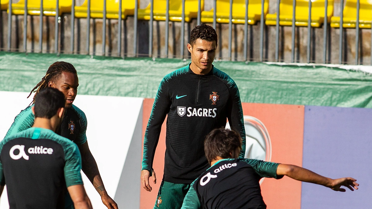 Portugalijos rinktinės treniruotė LFF stadione/ Pauliaus Peleckio nuotr.