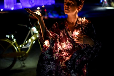 Festivalis „Burning Man“/ Erica Jennings ir Jurgis Didžiulis nuotr.