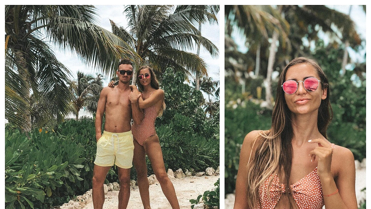 Gabija Sruogiūtė su mylimuoju Mindaugu ilsėjosi Maldyvuose / Asmeninio albumo nuotr.
