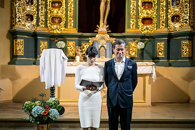 Vestuvių akimirka/Irmanto Gelūno/„ŽMONĖS Foto“ nuotr.