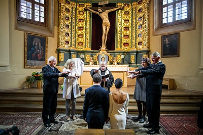 Vestuvių akimirka/Irmanto Gelūno/„ŽMONĖS Foto“ nuotr.