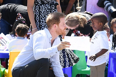 Sasekso hercogai vieši Pietų Afrikos Respublikoje / „Scanpix“ nuotr.