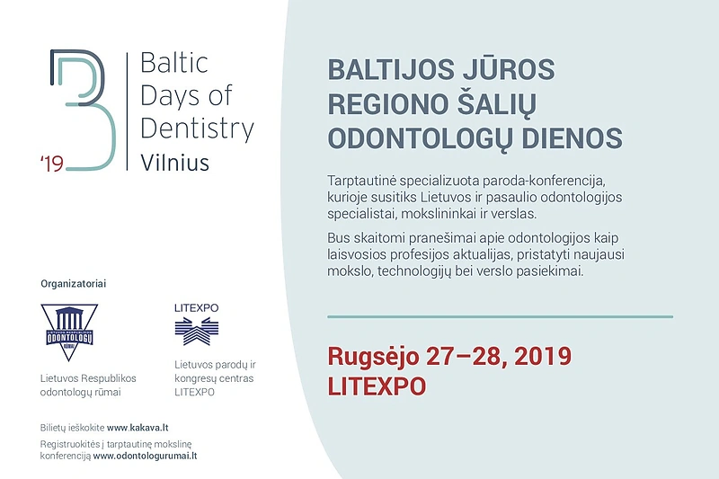 Baltijos jūros regiono šalių odontologų dienos
