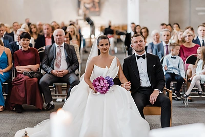 Simonos ir Mindaugo Lipnių vestuvių akimirka / Gabrielės Švirinės nuotr.
