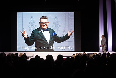 Aleksandro Vasiljevo madų šou „Mados alchemija: XX-XXI a. stiliaus ikonos“ / Gretos Skaraitienės / „Žmonės Foto“ nuotr.