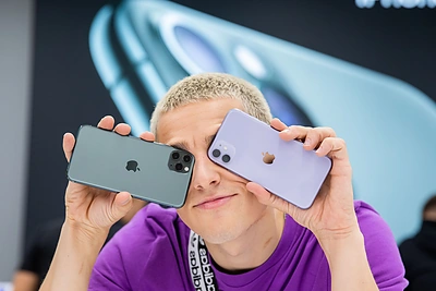 „Iphone“ 11 serijos pristatymas/ Irmanto Gelūno nuotr.